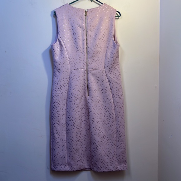 Pink/gold Carmen Marc Valvo dress - 12 - Picture 6 of 6